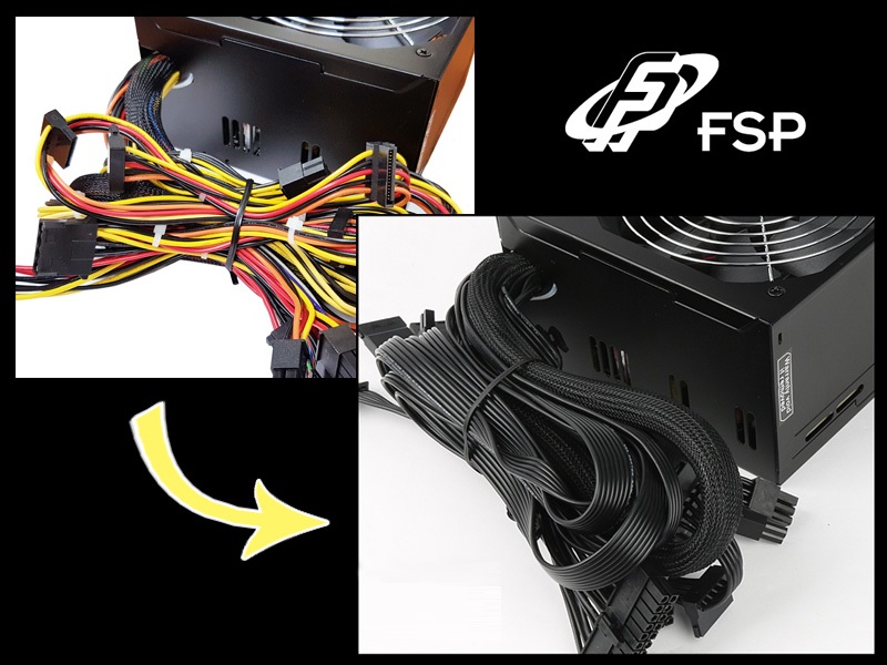 FSP HYPER K 600W 80 Plus ATX Power Supply