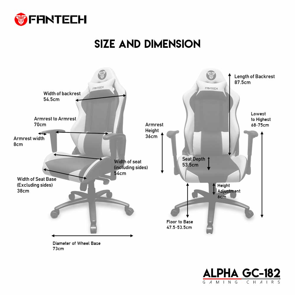 Fantech ALPHA GC-182 Gaming Chair - Sakura Edition