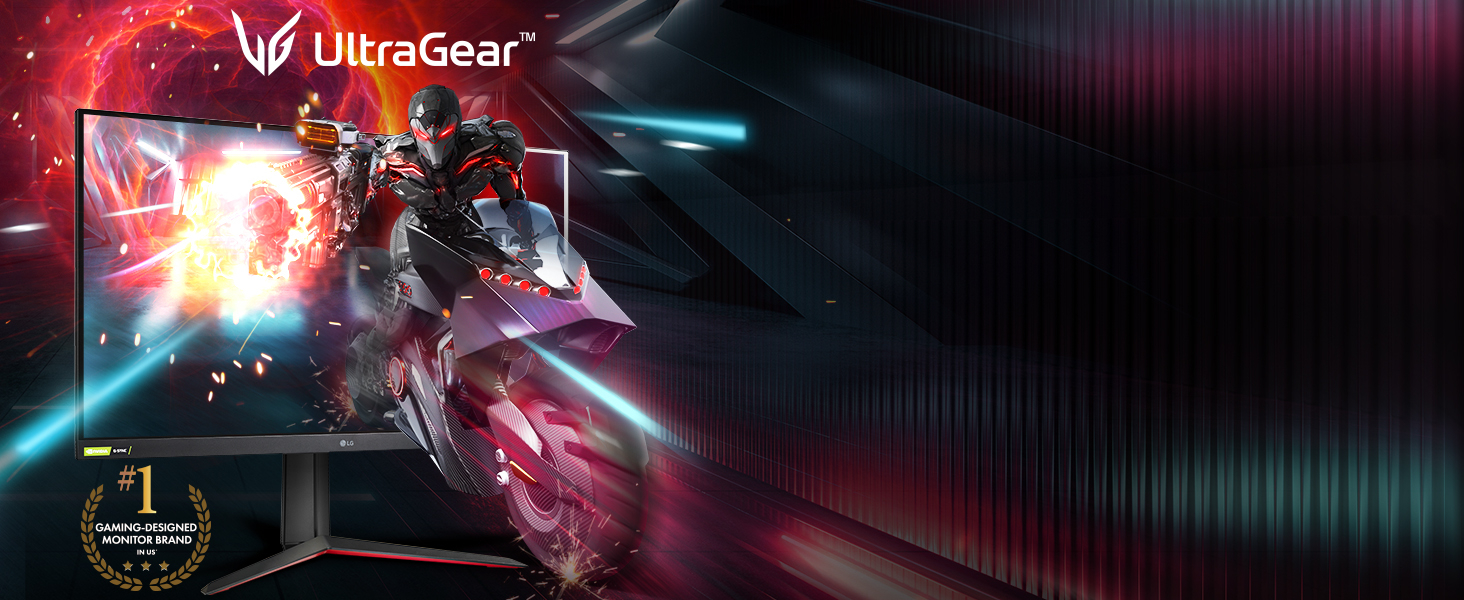 LG 27GP850-B UltraGear™ QHD Nano IPS 1ms (GtG) Gaming Monitor with 165Hz / 180Hz (Overclock)
