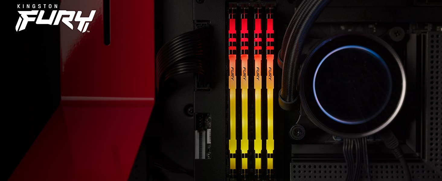 Kingston FURY Beast RGB 8GB 3200MHz DDR4 RAM