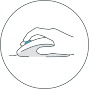 Logitech M110 Silent Mouse- Blue