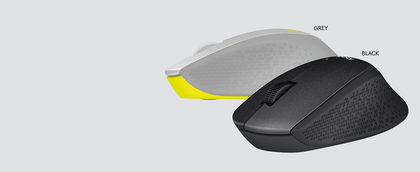 Logitech M330 Silent Plus Wireless Mouse - Black