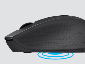 Logitech M330 Silent Plus Wireless Mouse - Black