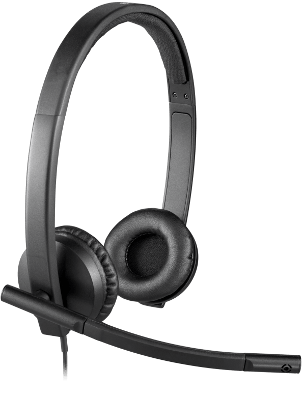 Logitech Headset Wired Usb H570e Stereo - Business Series