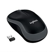 Logitech M185  WIRELESS MOUSE - Grey