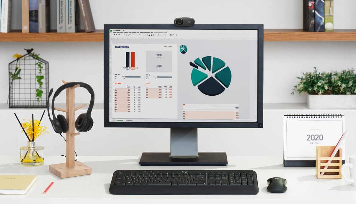 Logitech H390 USB with Mic Computer Headset