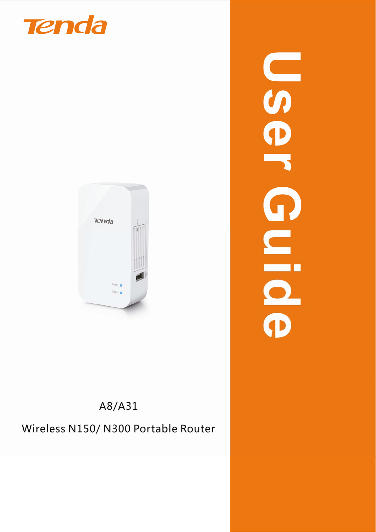 Tenda TE-A31 Wireless N300 Portable Router