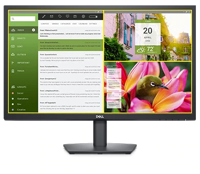 Dell E2422HN 24\" IPS Full HD HDMI & VGA Interface , Black