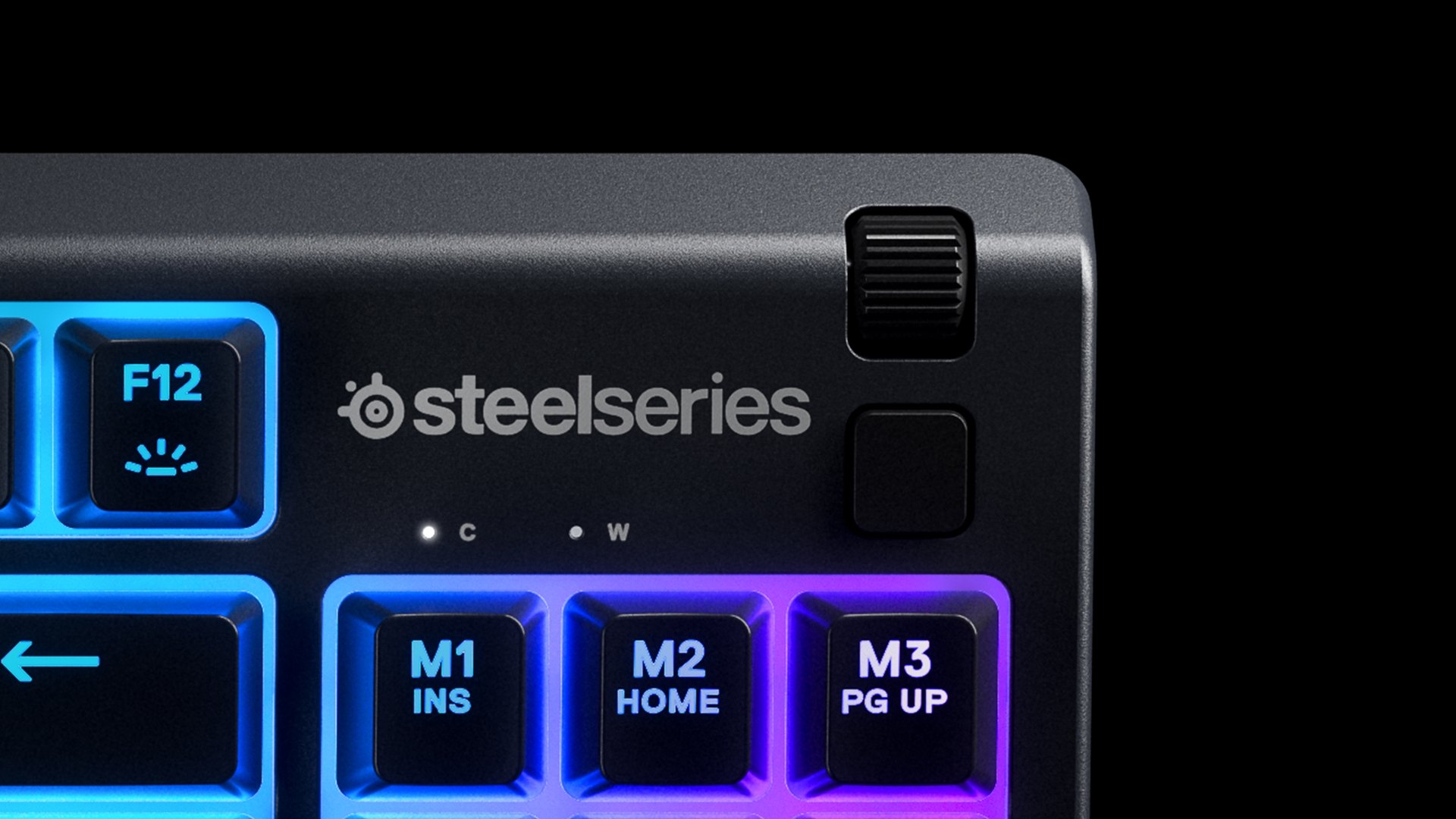 SteelSeries Apex 3 TKL 8-Zone RGB IP32 Water & Dust Resistant Whisper Quiet Gaming Switch