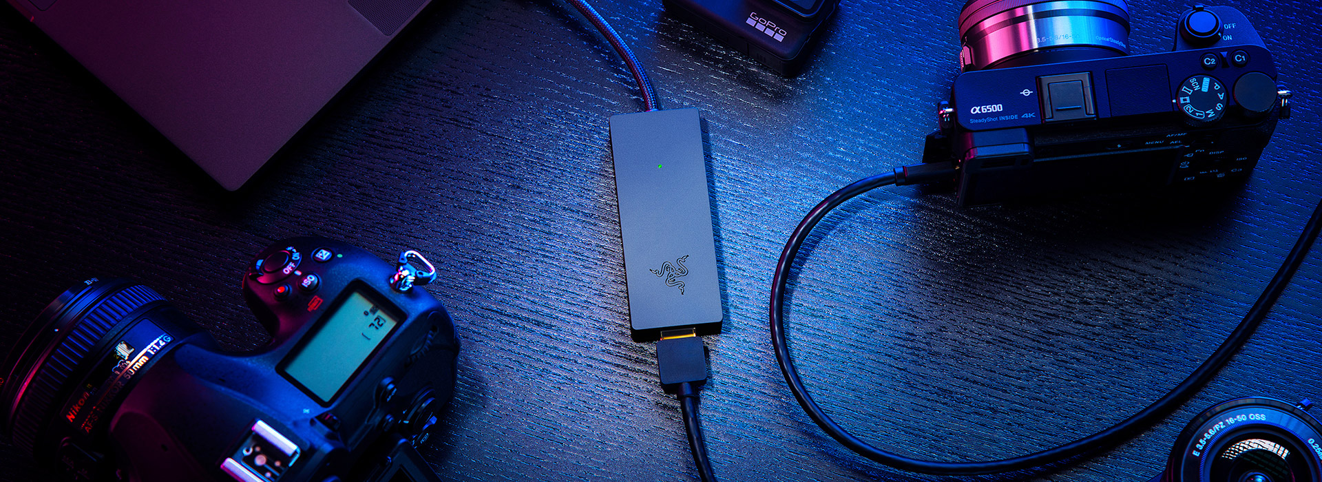 Razer Ripsaw X USB Capture Card 4K 30FPS OBS & Streamlabs For Streaming Gaming Video Conference HDMI 2.0 & USB 3.0