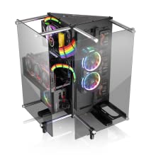 Thermaltake Core P90 Tempered Glass Mid Tower Open Frame 2-Sided Glass Viewing - Black