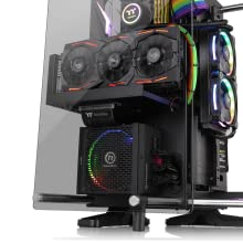 Thermaltake Core P90 Tempered Glass Mid Tower Open Frame 2-Sided Glass Viewing - Black