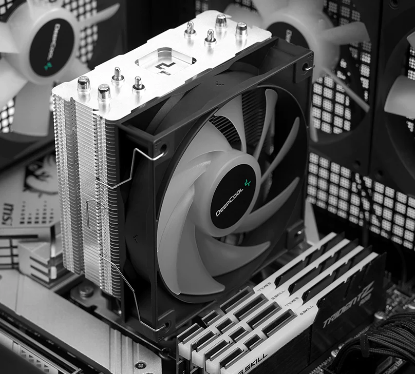Deepcool GAMMAXX AG400 LED PWM 120mm Fan 4 Heat Pipes CPU Cooler Support LGA 1700