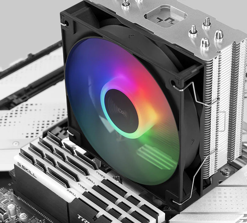 Deepcool GAMMAXX AG400 LED PWM 120mm Fan 4 Heat Pipes CPU Cooler Support LGA 1700