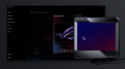 ASUS ROG RYUJIN II 240 AIO Liquid CPU Cooler 240mm Radiator (Two 120mm Fans) w/ 3.5\" LCD Display