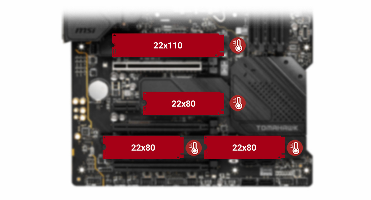 MSI MAG Z690 Tomahawk WiFi 6 DDR4 12th Gen Intel Mainboard PCIe 5.0 4x M.2 Slots