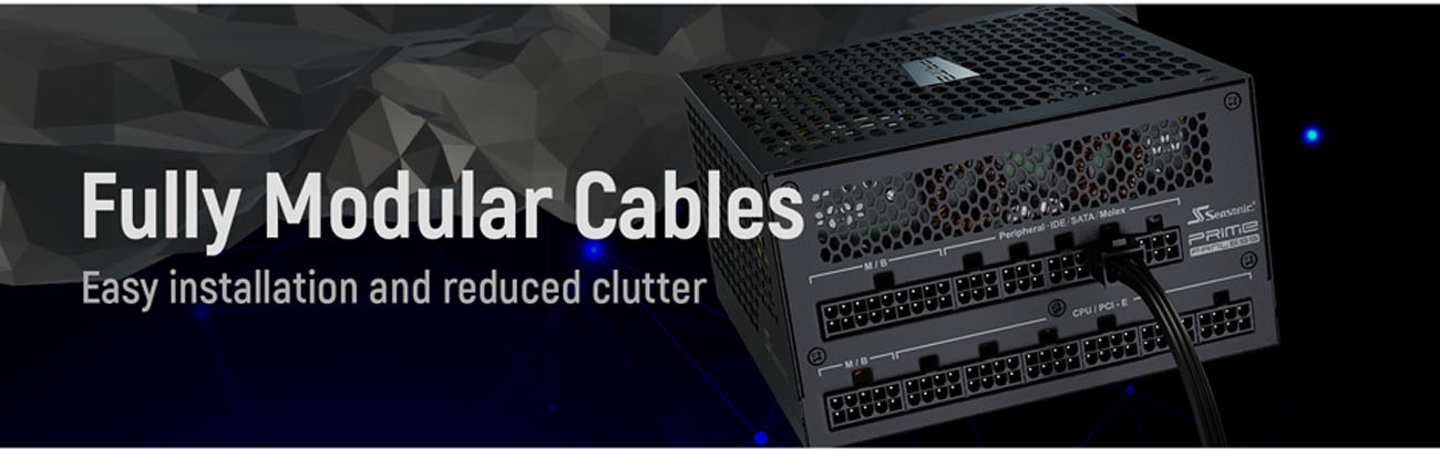 Seasonic PRIME FANLESS TX-700 700W 80+ Titanium Full Modular True Fanless Design