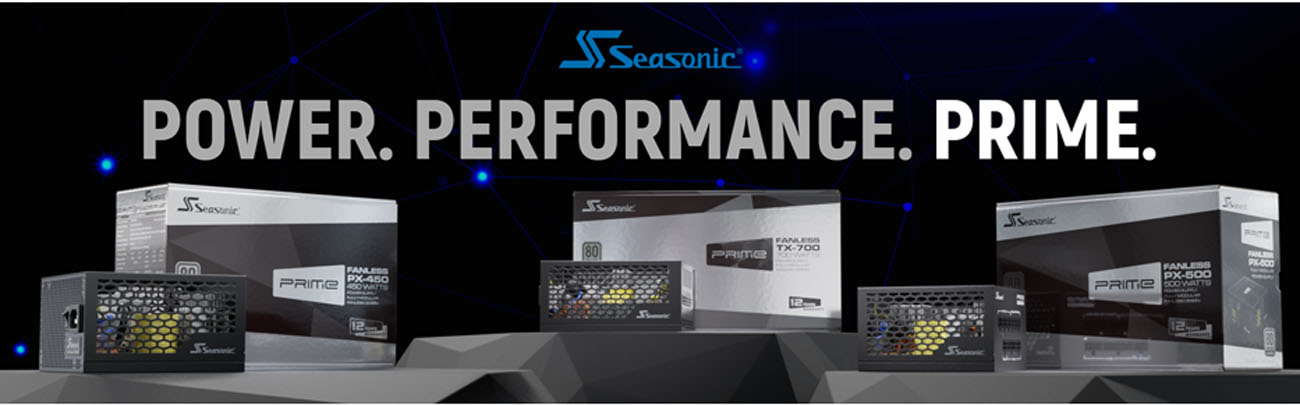 Seasonic PRIME FANLESS TX-700 700W 80+ Titanium Full Modular True Fanless Design