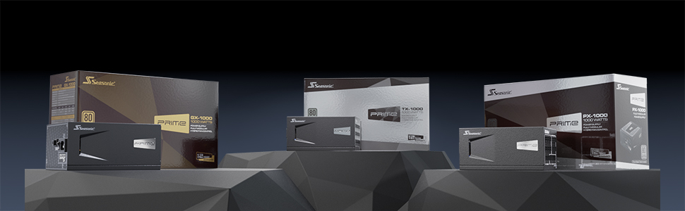 Seasonic PRIME GX-850 850W 80+ Gold Full-Modular Fan Control in Fanless Silent & Cooling Mode