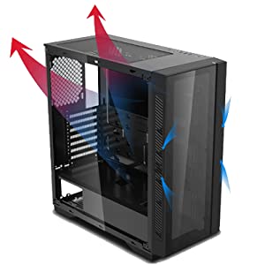 DEEPCOOL MATREXX 55 V3 Tempered Glass Gaming Case