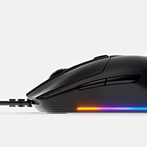 SteelSeries Rival 3 Optical Sensor Brilliant Prism RGB Lighting