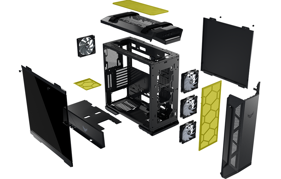ASUS TUF GT501 Tempered Glass RGB PC Gaming Case