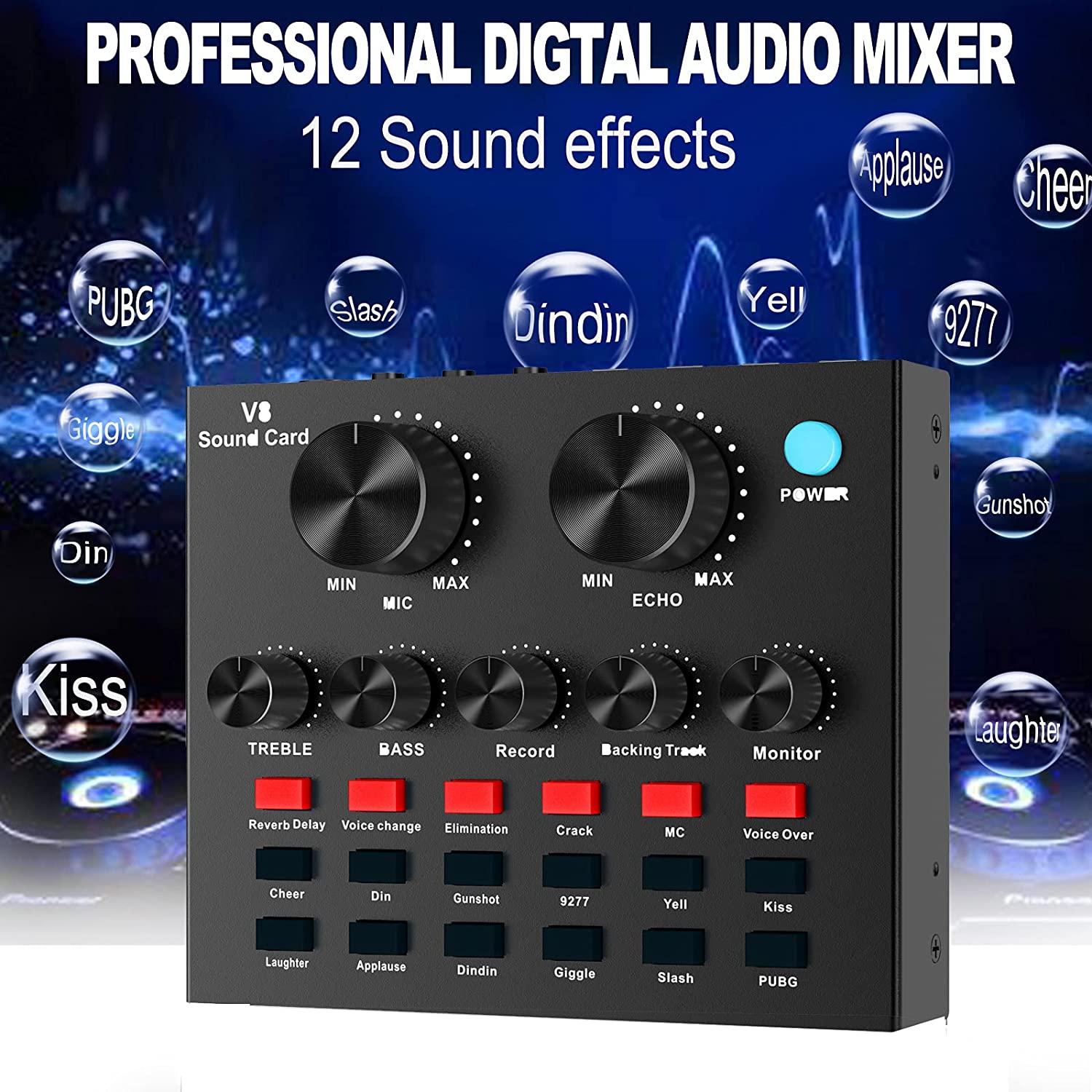 Singing V8 Live Sound Card