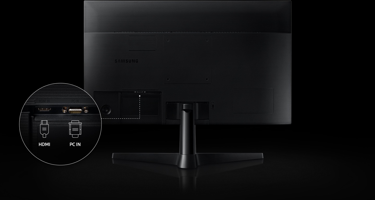 SAMSUNG T35F 24\" FHD IPS 75hz VGA & HDMI FreeSync Flat Monitor