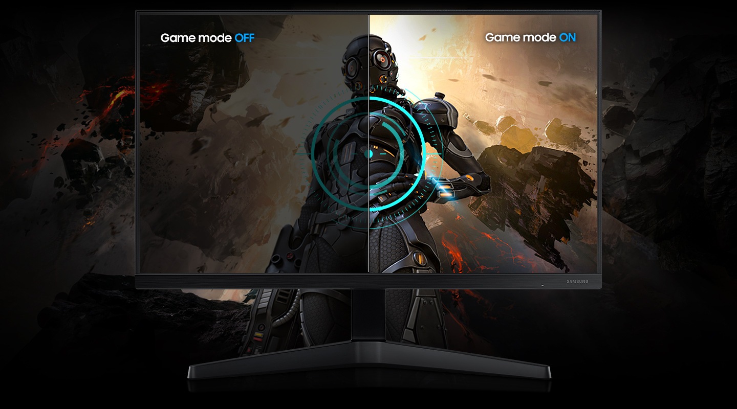 SAMSUNG T35F 24\" FHD IPS 75hz VGA & HDMI FreeSync Flat Monitor