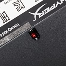 HP HyperX Pulsefire Surge RGB Wired Pixart 3389 Sensor up to 16000 DPI 6 Buttons  - Black