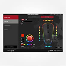 HP HyperX Pulsefire Surge RGB Wired Pixart 3389 Sensor up to 16000 DPI 6 Buttons  - Black