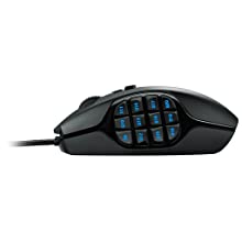 Logitech G600 MMO Wired USB Gaming Mouse (Black)