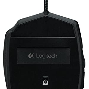 Logitech G600 MMO Wired USB Gaming Mouse (Black)