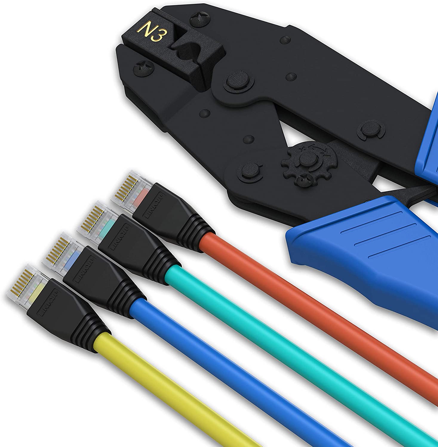 D-Link NPG-6A2MET502-50 RJ45 Connectors Cat6A Ethernet Shielded Modular Plugs