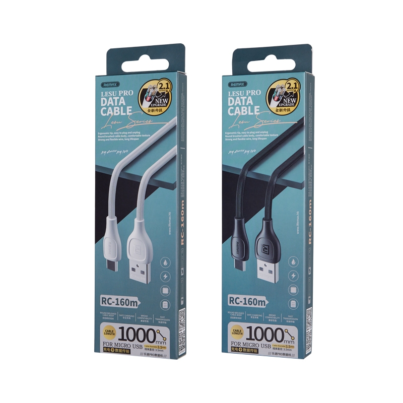 Remax RC-169m 2.1A Micro USB Lesu Pro Series Charging Data Cable