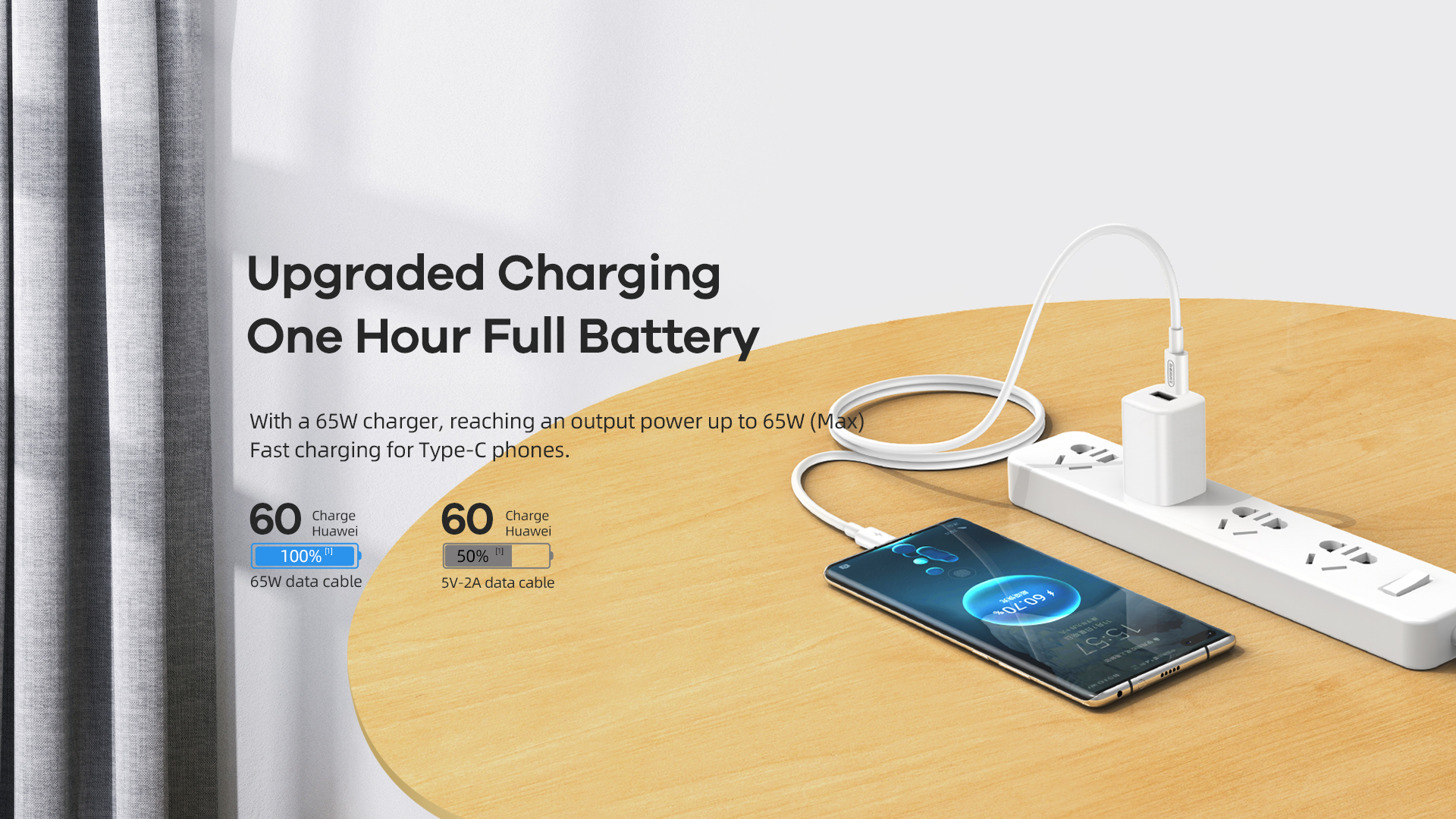 Remax RC-191 Type-C to Type-C Series PD 65W Fast Charging Cable