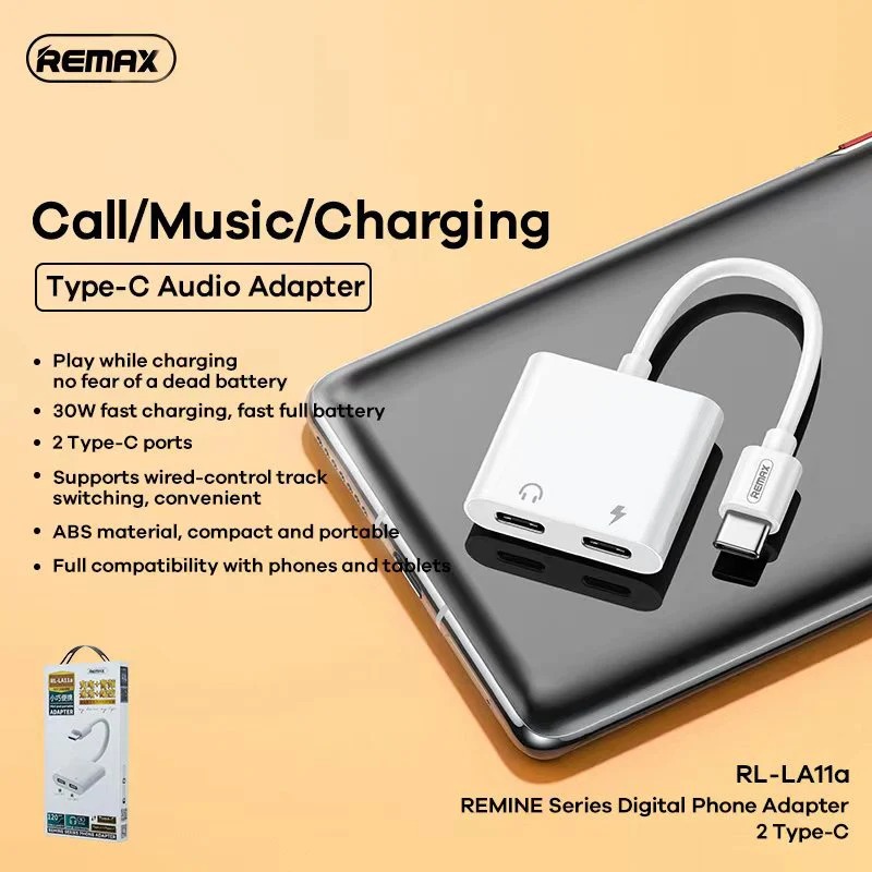 Remax RL-LA11a Remine Series Phone Adapter 3.5MM