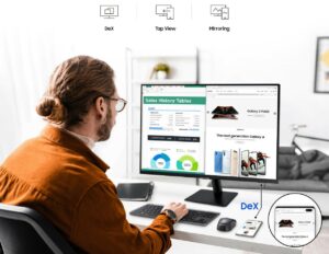 Samsung 32″ M5 Smart Business Monitor – White