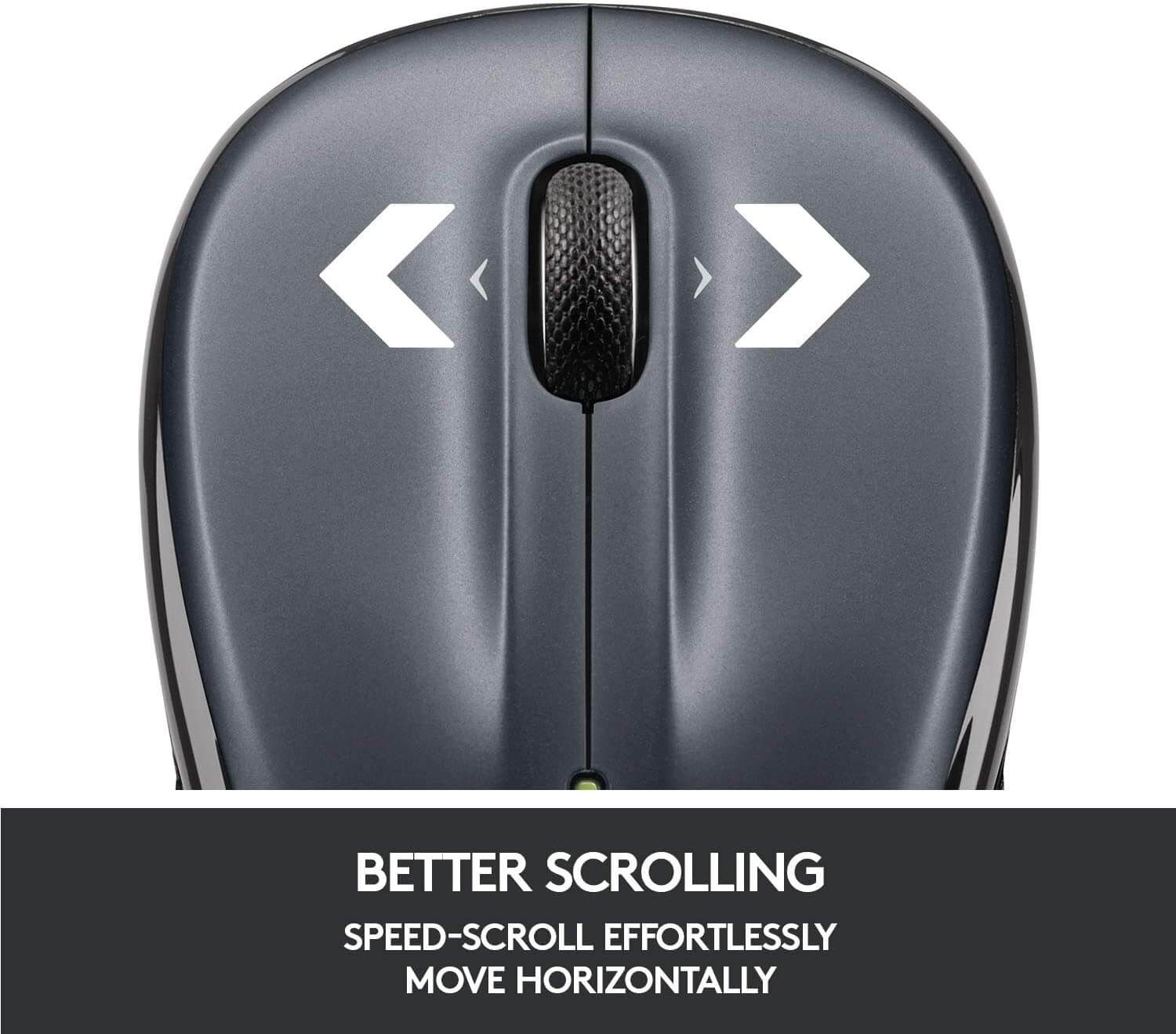 Logitech M325 WIRELESS MOUSE – Dark Grey & Grey