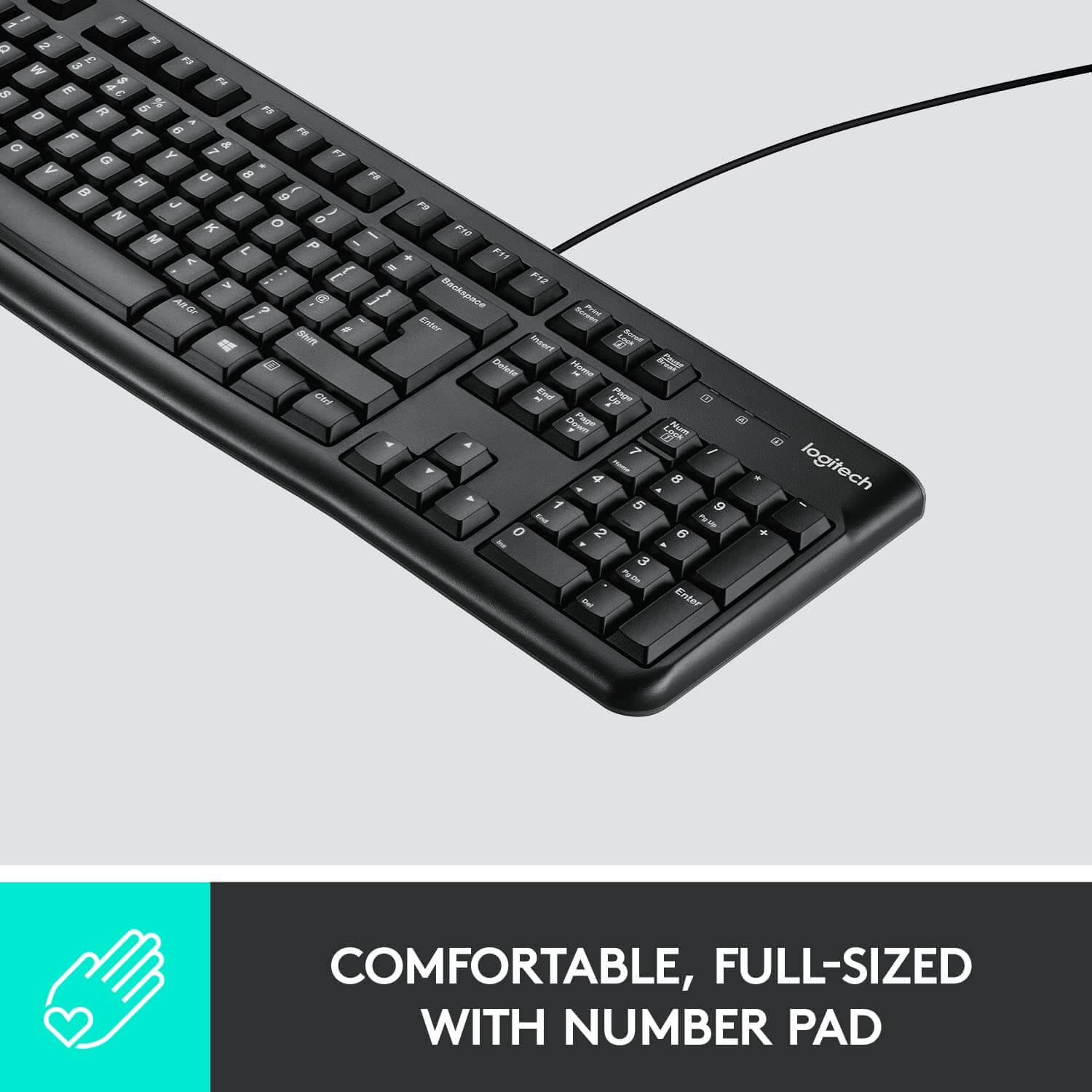 Logitech K120 USB CORDED KEYBOARD