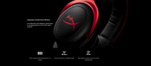 HyperX Cloud II Wireless 7.1 For PC, PS4, Nintendo Battery Up to 30 Hours