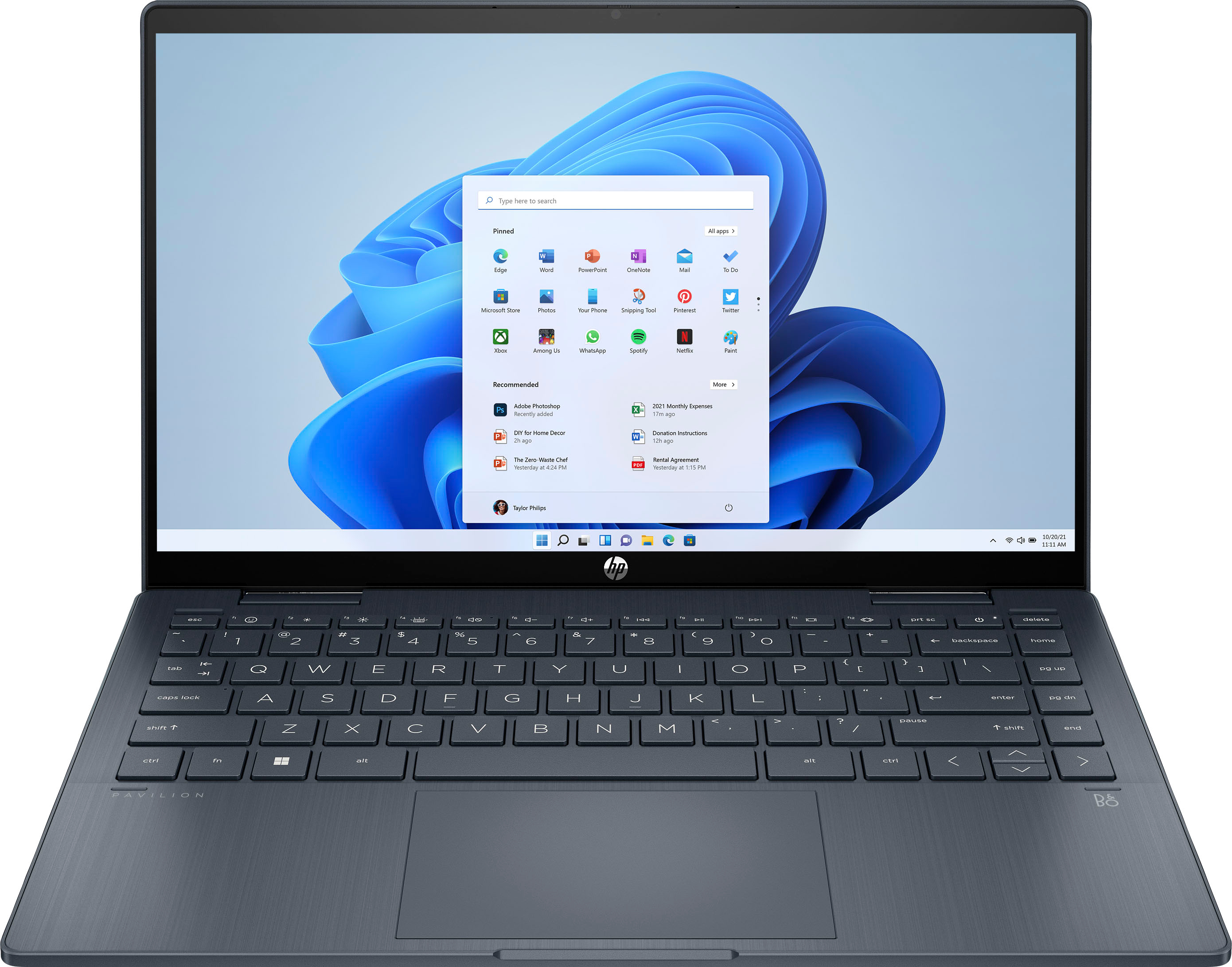 HP Pavilion x360 (2022) 14-ek0013dx NEW Intel Core i3 12Gen 6-Cores 2-in-1 Touch - Blue