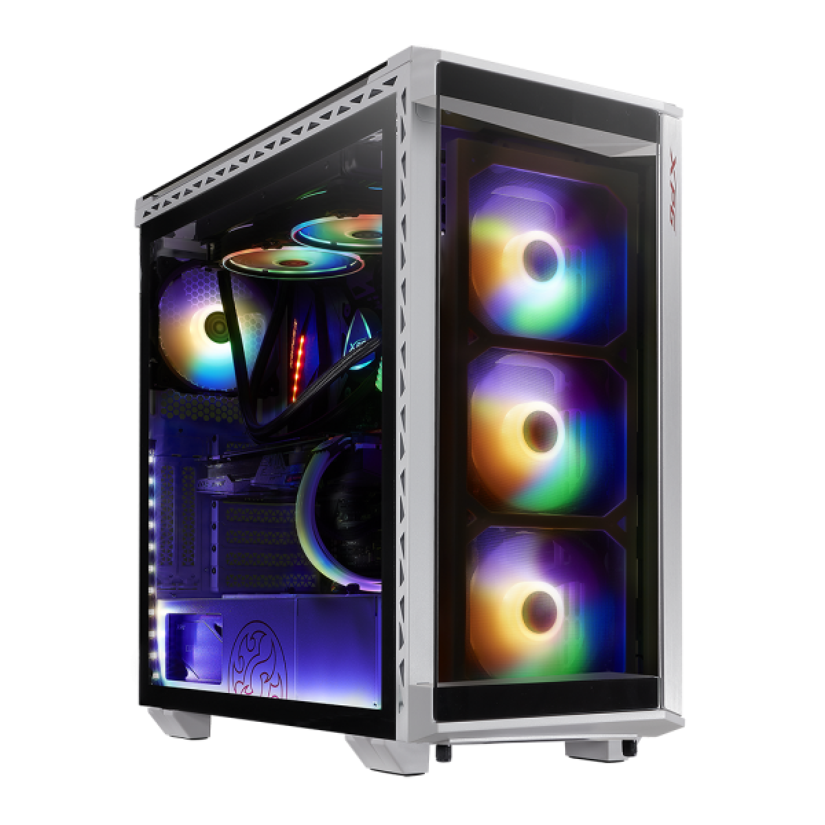 XPG BATTLECRUISER Super Mid- Tower PC Chassis(White)