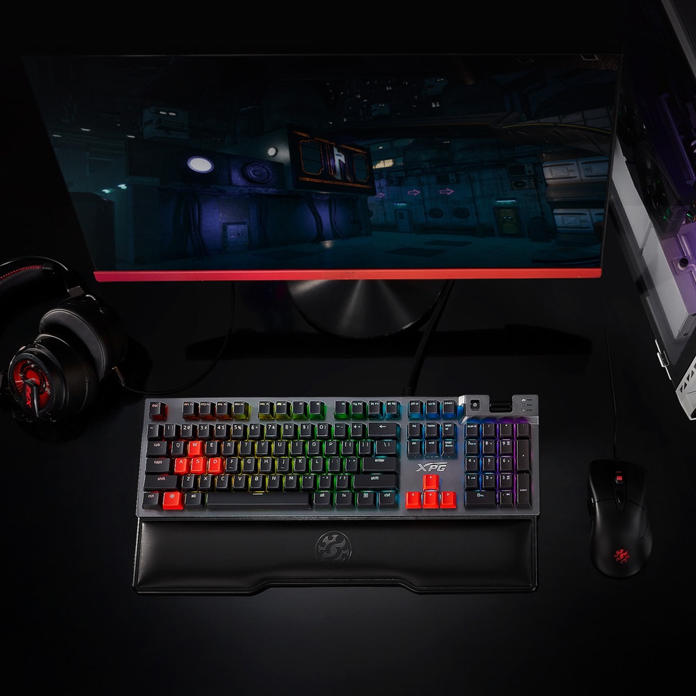 XPG SUMMONER Gaming RGB Keyboard (Silver switch)