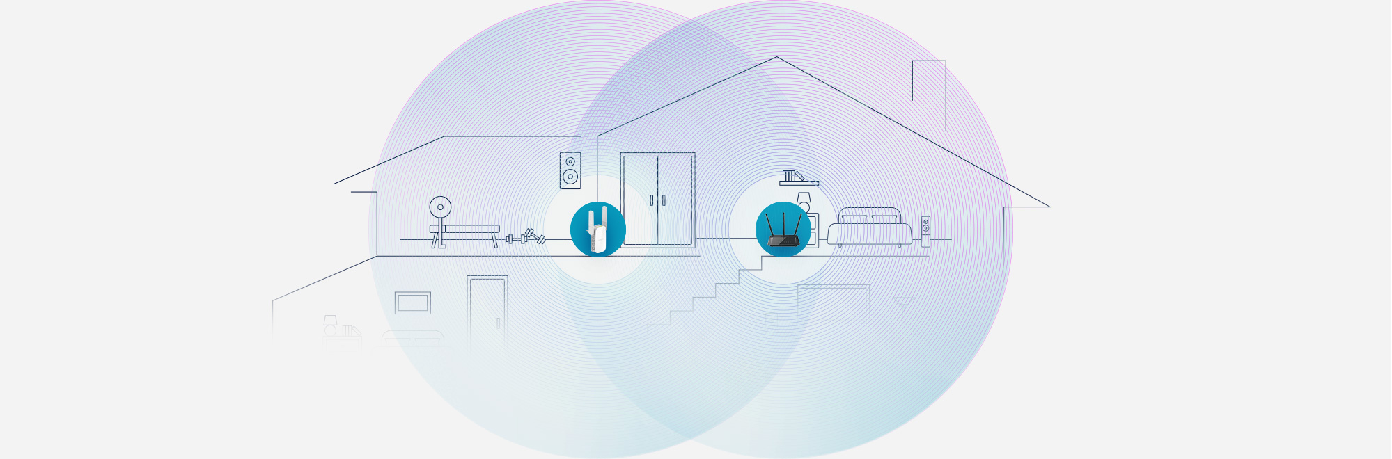 D-LINK RANGE EXTENDER AC1200