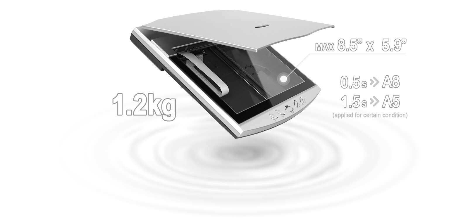 Plustek Scanner Opticslim 550 Plus