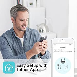 TP-Link Archer AX23 AX1800 WiFi 6 Smart WiFi Dual Band Gigabit Wireless Long Range Coverage