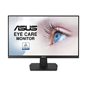 ASUS VA24EHE 23.8”  IPS Full HD 75Hz  Adaptive-Sync / FreeSync Eye Care Flicker-Free & Low Blue Light