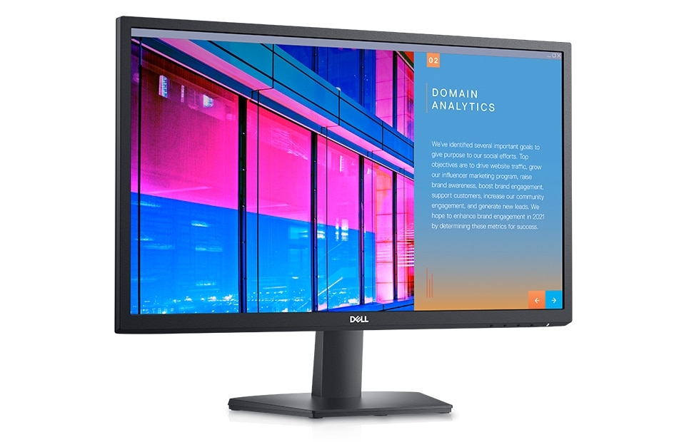 Dell SE2422H 24\" Full HD 75Hz AMD Freesync HDMI & VGA Interface , Black
