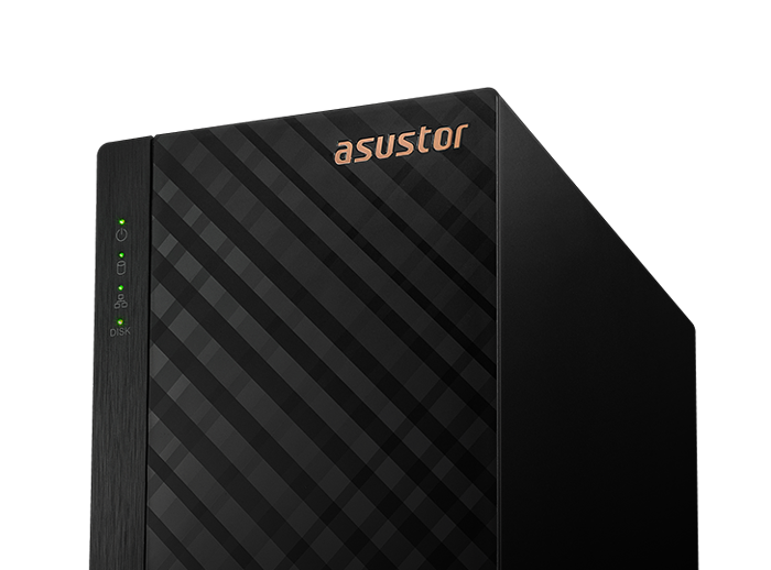 Asustor AS1102T  2 bay NAS Tower Realtek RTD1296 1GB DDR4 1 port LAN 2.5G compatible with Expansion Unit